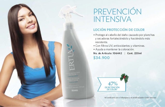 locion protectora de color amway